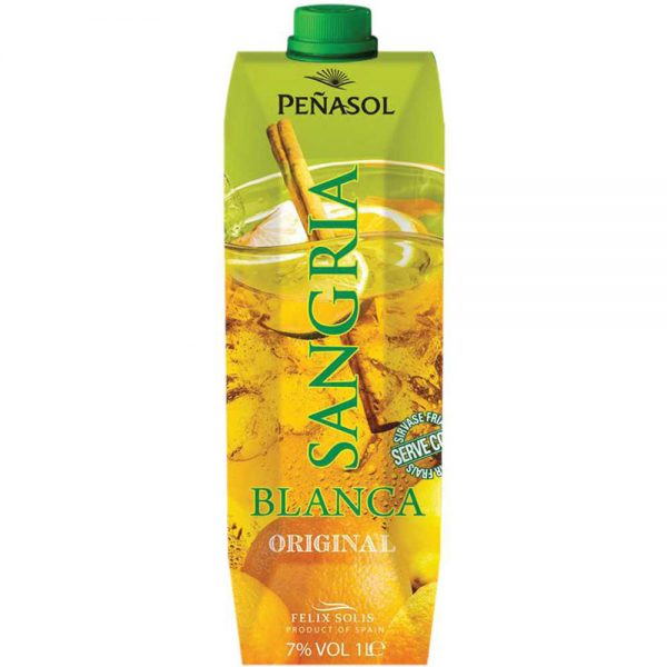 Sangría Blanca Peñasol tetrapack 1000ml