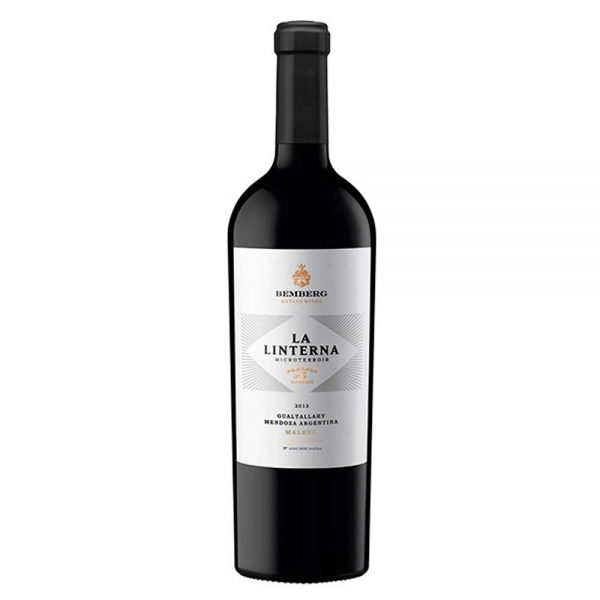 GiftBox Bemberg La Linterna Malbec Guatallary Finca el Tomillo 1500ml