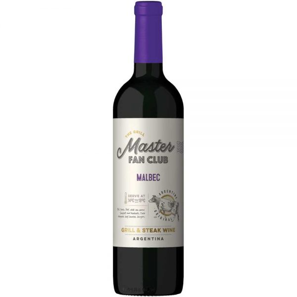 The Grill Master Fan Club Malbec 750ml