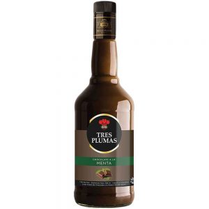 Crema de chocolate a la menta Tres Plumas 700ml