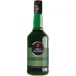 Licor de Menta Tres Plumas 700ml